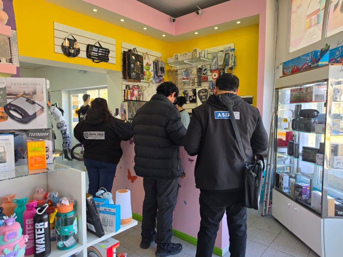 Trabajo y ASIP realizaron operativos conjuntos en Perito Moreno y Los Antiguos