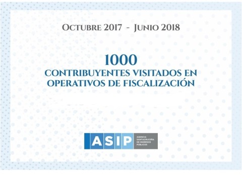 LA ASIP INFORMÓ QUE A JUNIO SE CONSTARON DE MANERA PERSONALIZADA A 1.000 CONTRIBUYENTES EN LA PROVINCIA DE SANTA CRUZ.