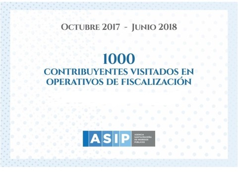 LA ASIP INFORMÓ QUE A JUNIO SE CONSTARON DE MANERA PERSONALIZADA A 1.000 CONTRIBUYENTES EN LA PROVINCIA DE SANTA CRUZ.