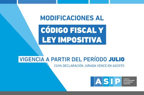 Modificación Ley Impositiva y Código Fiscal