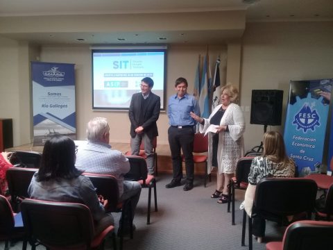 LA ASIP PRESENTÓ EL SIT EN LA CAMARA DE COMERCIO DE RIO GALLEGOS